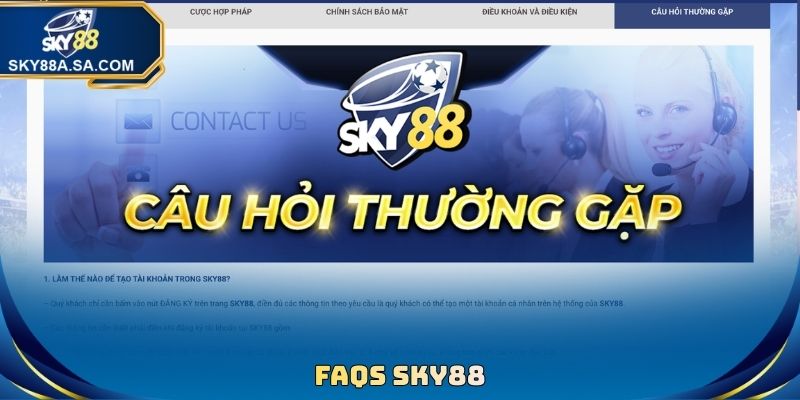 FAQs Sky88