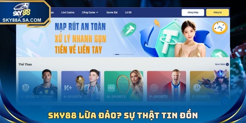Sky88 Lừa Đảo